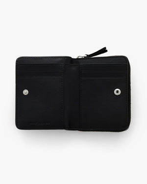 Marc Jacobs Marc Jacobs The Daisy Mini Compact Wallet Black/White Black/white