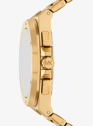 Michael Kors Oversized Lennox Gold-Tone Watch Gold
