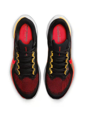 Nike Men's Air Zoom Pegasus 41 Black & Bright Crimson Running Shoes