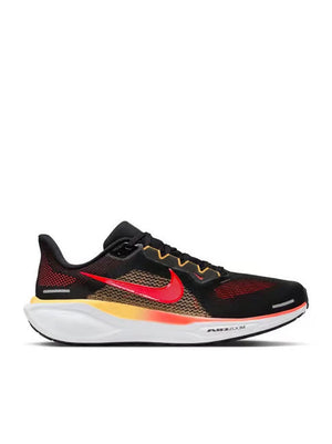 Nike Men's Air Zoom Pegasus 41 Black & Bright Crimson Running Shoes