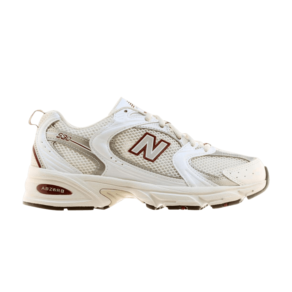New Balance 530 Sea Salt Mercury Red