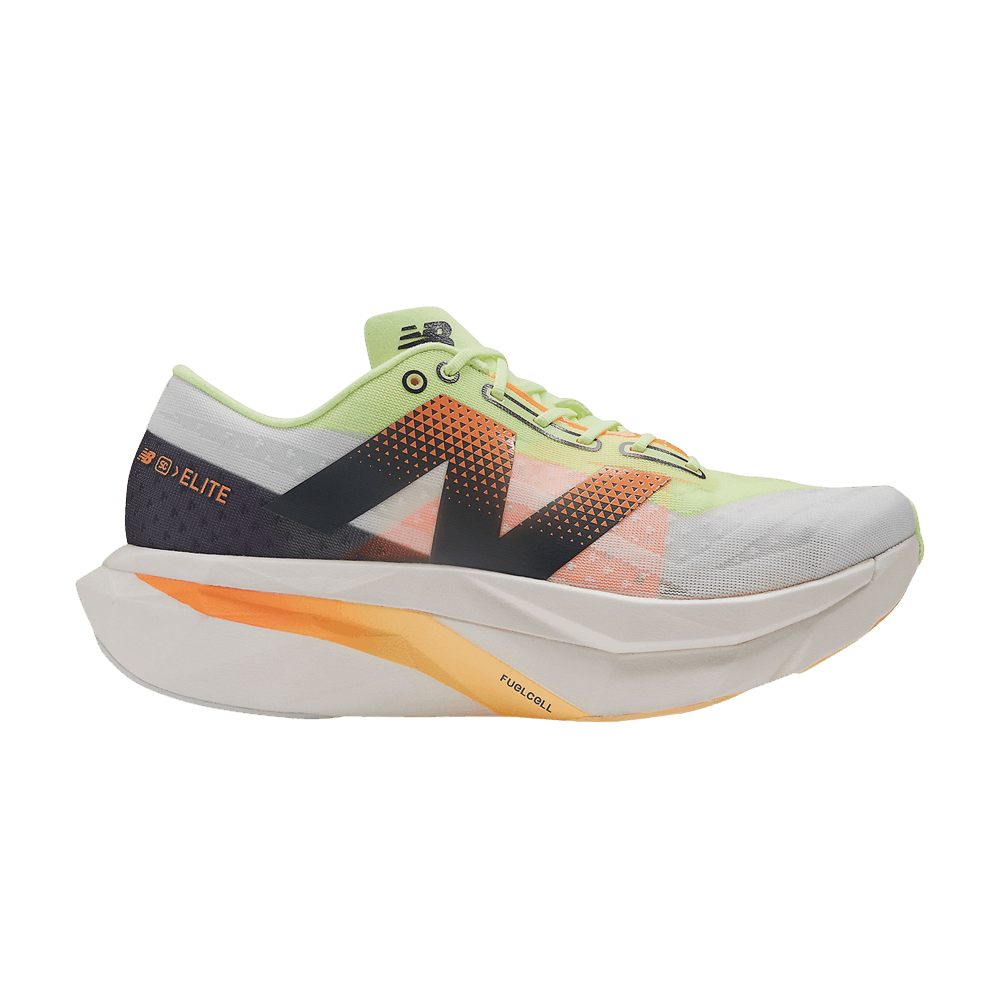 New Balance FuelCell SuperComp Elite v4 White Lime Mango