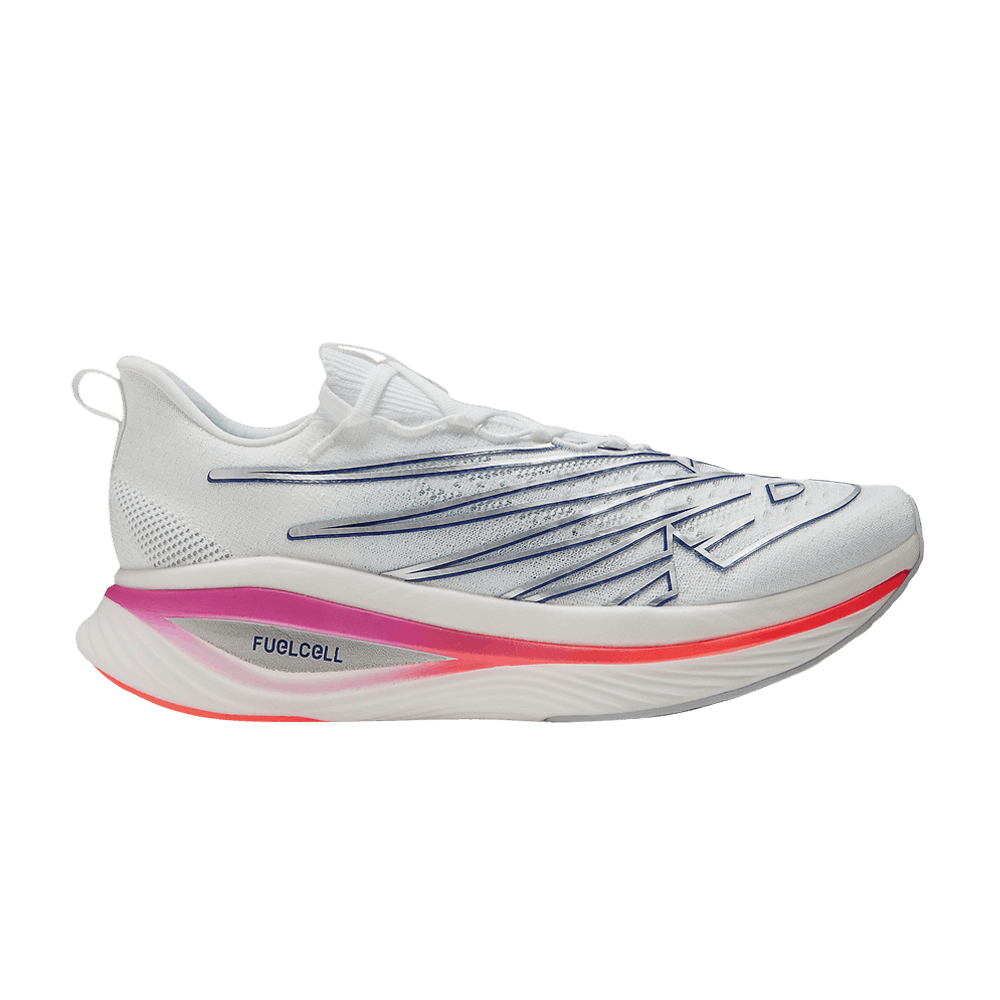 New Balance FuelCell SuperComp Elite v3 White Blue Magenta