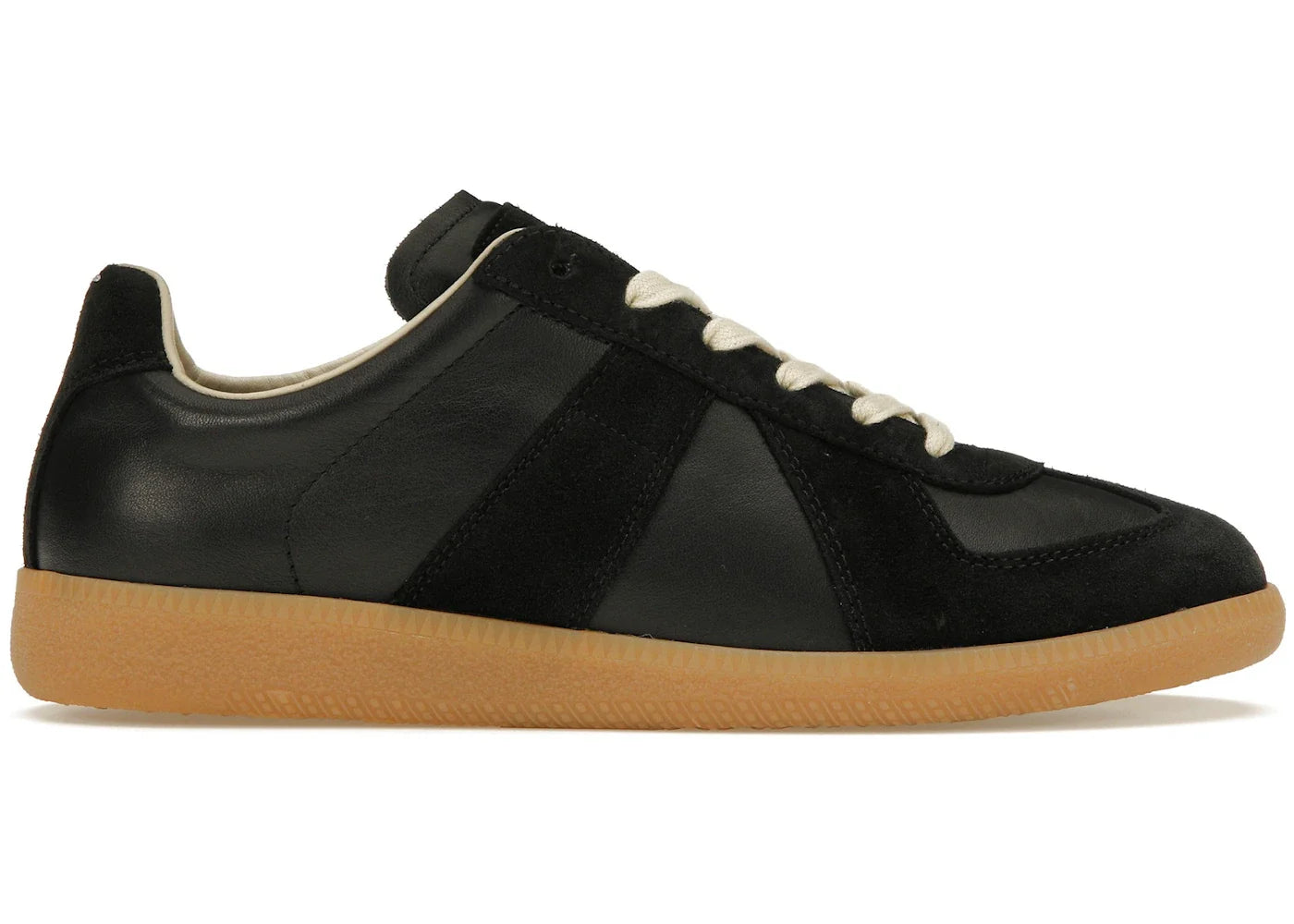 Maison Margiela Replica German Army Trainer Gats Black Gum