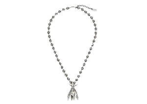 Marc Jacobs x Futura Pointman Necklace Silver-Plated Brass