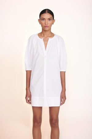 MINI VINCENT DRESS WHITE