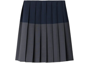 Miu Miu Kid Mohair Skirt Hematite/Navy
