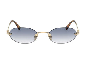 Miu Miu Logo Sunglasses Indigo (0MU A54S ZVN80O)