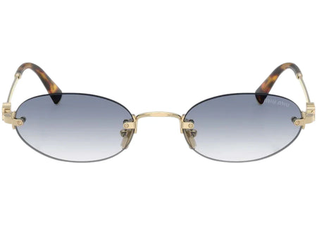 Miu Miu Logo Sunglasses Indigo (0MU A54S ZVN80O)