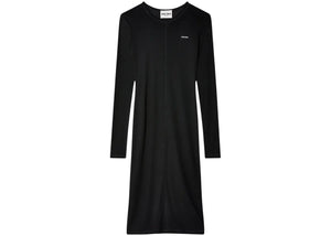 Miu Miu Silk Jersey Dress Nero