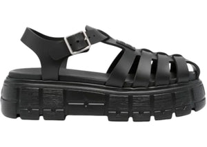 Miu Miu Soft Cage Sandal Nero (Women's)