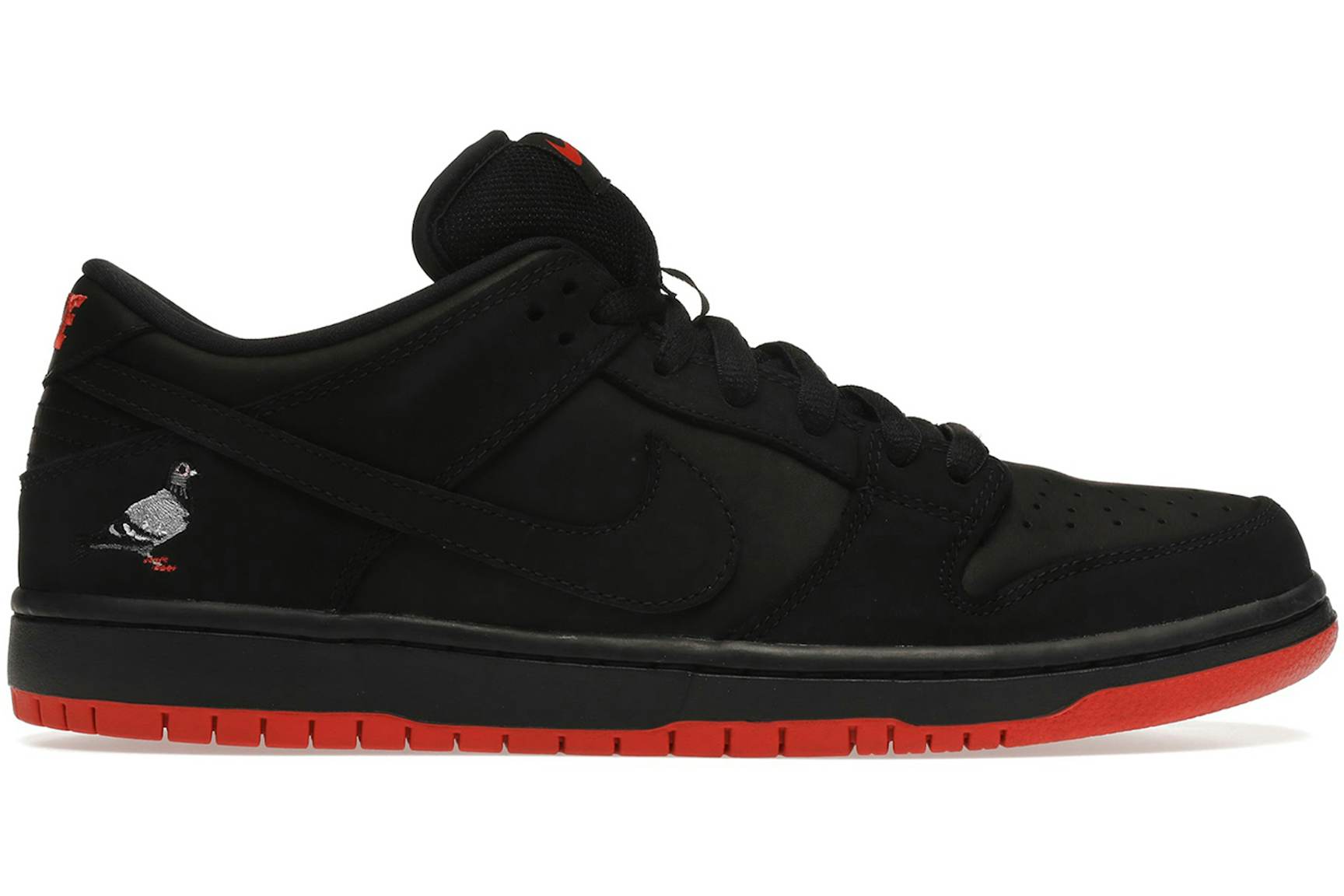 Nike SB Dunk Low Black Pigeon (Engraved)