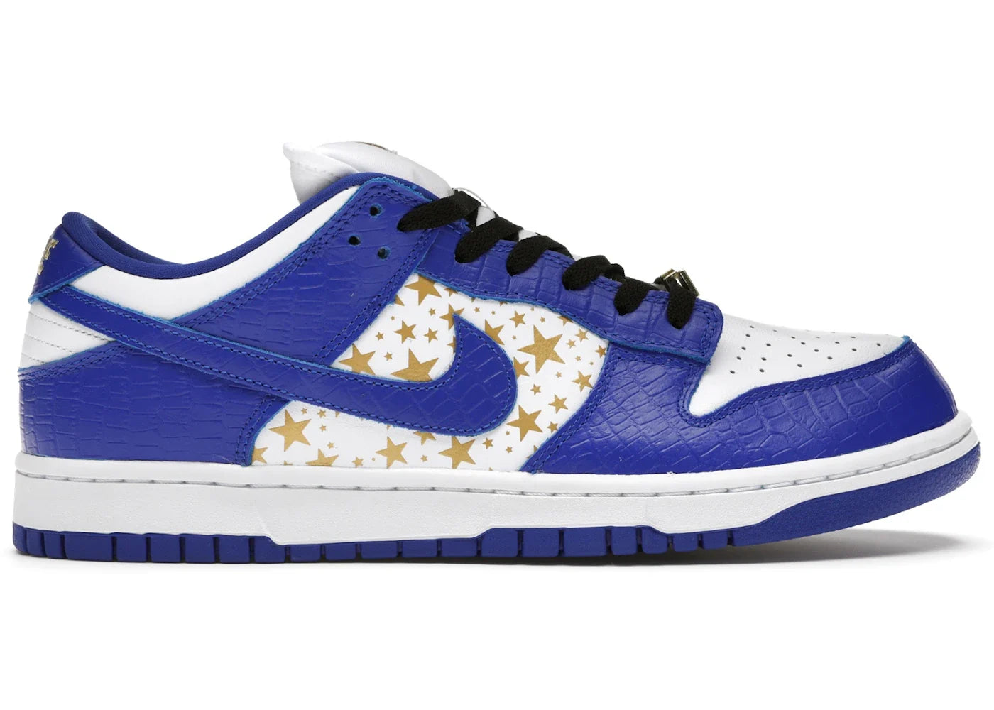 Nike Sb Dunk Low Supreme Stars Hyper Royal 2021