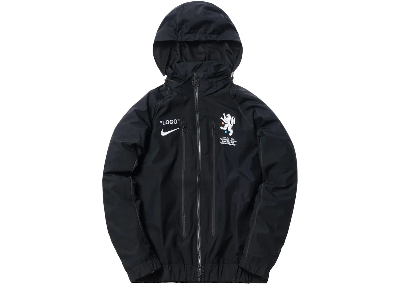 Nikelab x Off-White Mercurial Nrg x Track Jacket Black