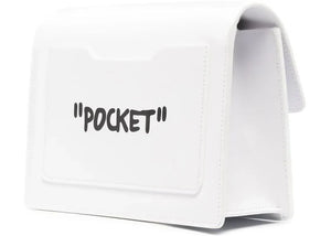 Off-White Cash Inside Ss22 Jitney Bag White/Black