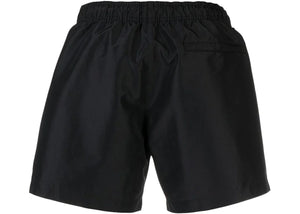 Off-White Off Logo Print Swim Shorts Black