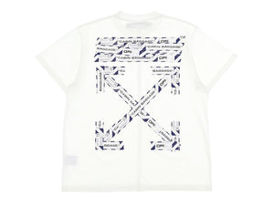 OFF-WHITE Oversized Fit Airport Tape T-Shirt White