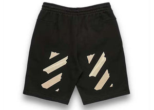 Off-White Tape Arrows Sweatshorts Black