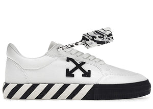 OFF-WHITE Vulcanized Low Canvas White Black