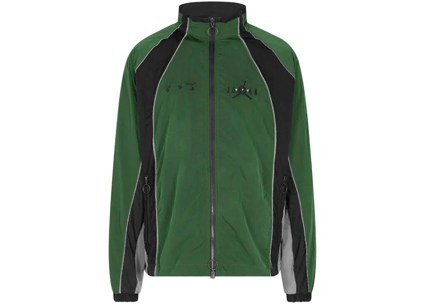 Off-White x Jordan Track Jacket Black/Green
