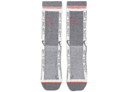 OFF-WHITE x Nike Socks Grey/Orange