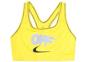 Off-White x Nike Women'S Sports Bra Opti Yellow