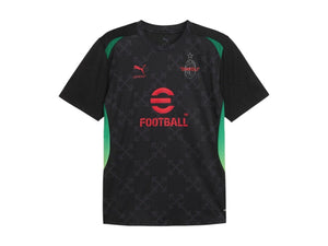 OFF-WHITE x Puma AC Milan Pre-Match S/S Jersey Black/Red