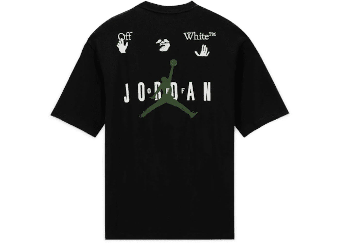 OFF-WHITE x Jordan T-Shirt (Asia Sizing) Black