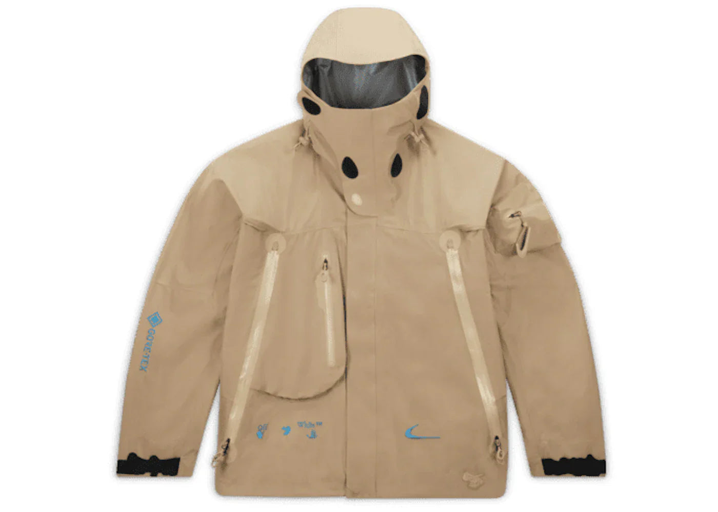 Off-White x Nike 007 Gore-Tex Jacket Beige