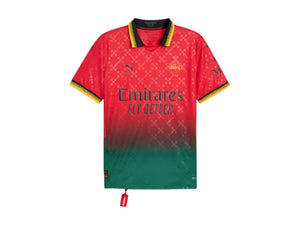 OFF-WHITE x Puma AC Milan Replica Jersey Red