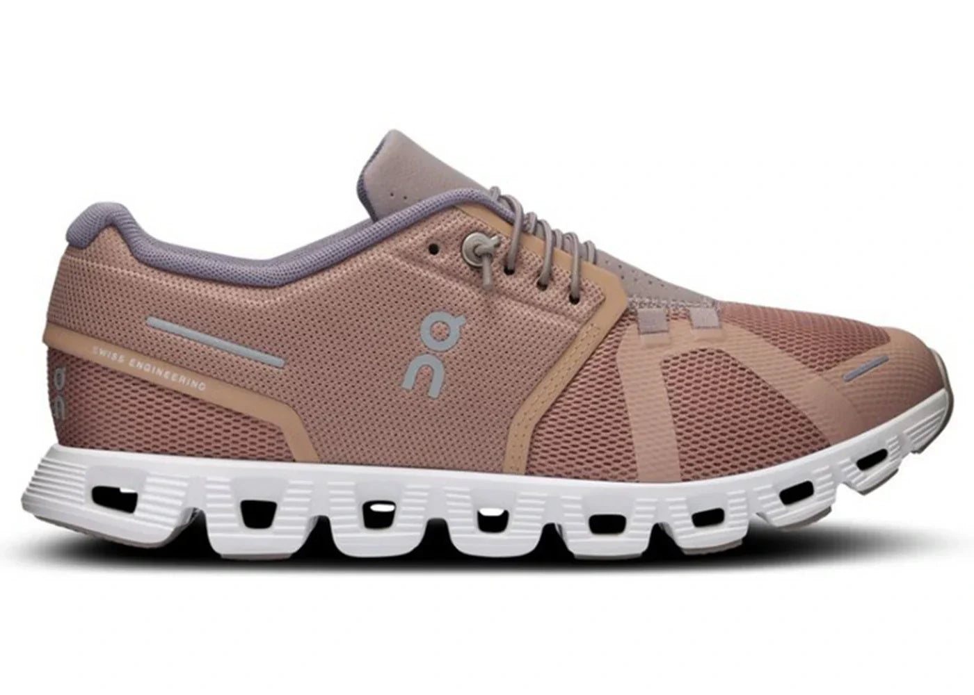 On Running Cloud 5 Rosebrown Fog Womens