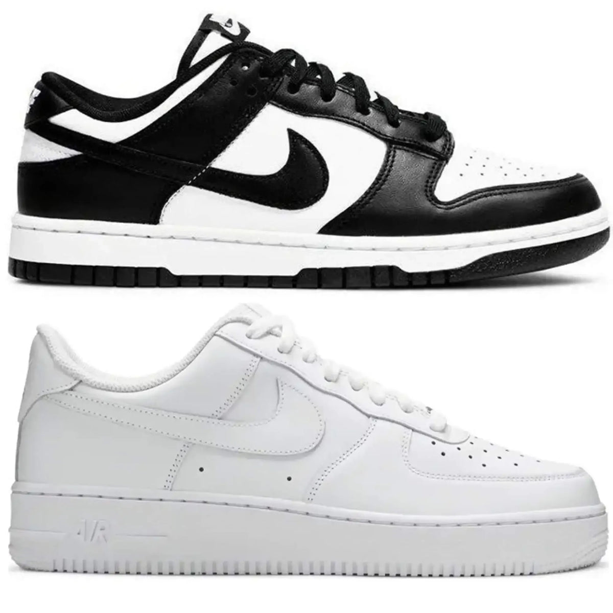 Panda Dunk + Air Force 1 Low Pack