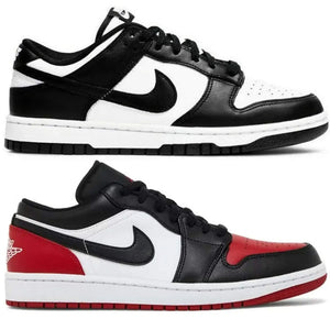 Panda Dunk + Bred Toe 2.0 Pack