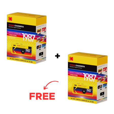 BUY 1 GET 1 FREE - Kodak Charmera Keychain Digital Camera Blind Box Collection