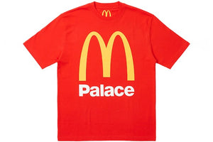 Palace x McDonald's Logo T-Shirt Red