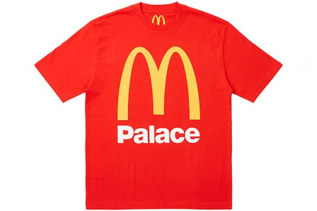 Palace x McDonald's Logo T-Shirt Red