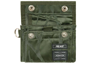 Palace x Porter Wallet Olive/Jacquard