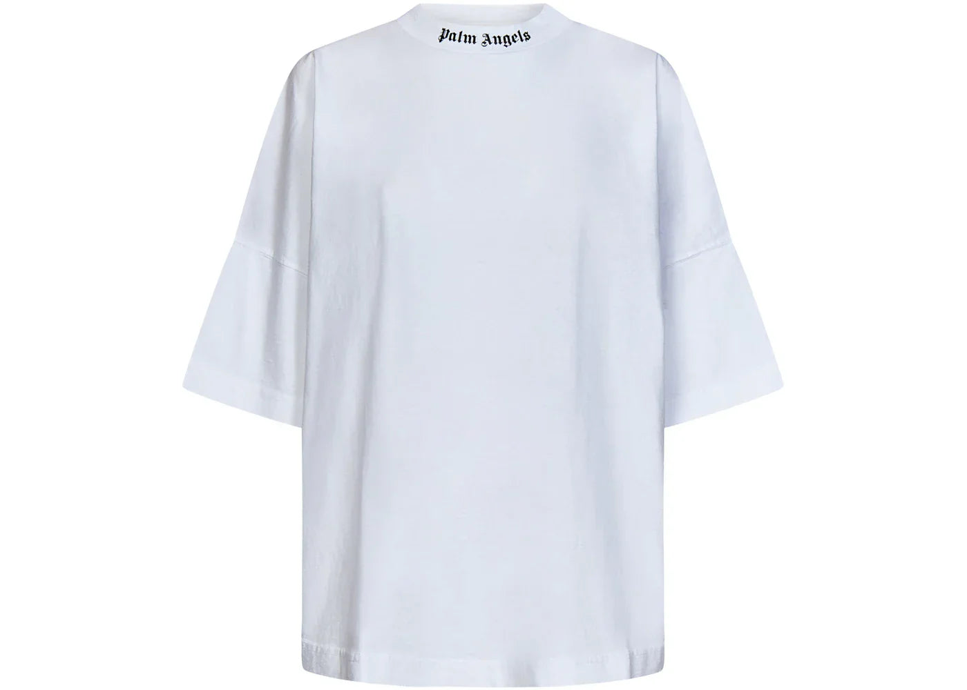 Palm Angels Classic Logo Over S/S T-Shirt White/Black