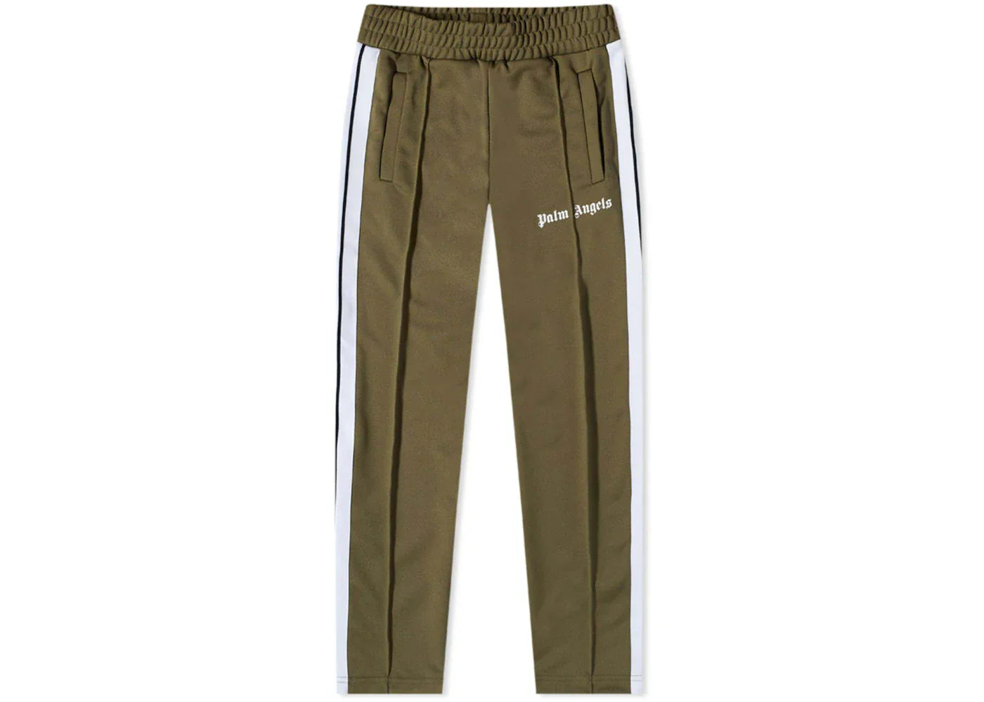 Palm Angels Classic Track Pants Military/White