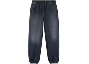Palm Angels Monogram Series Washed Sweat Pants Black