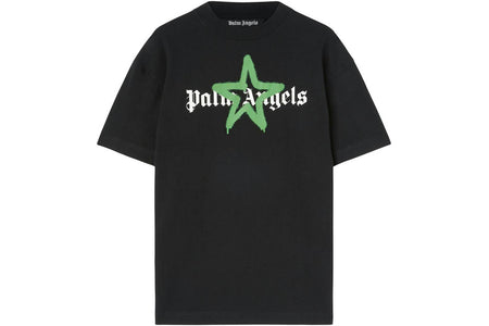 Palm Angels Star Sprayed T-Shirt Black/Green