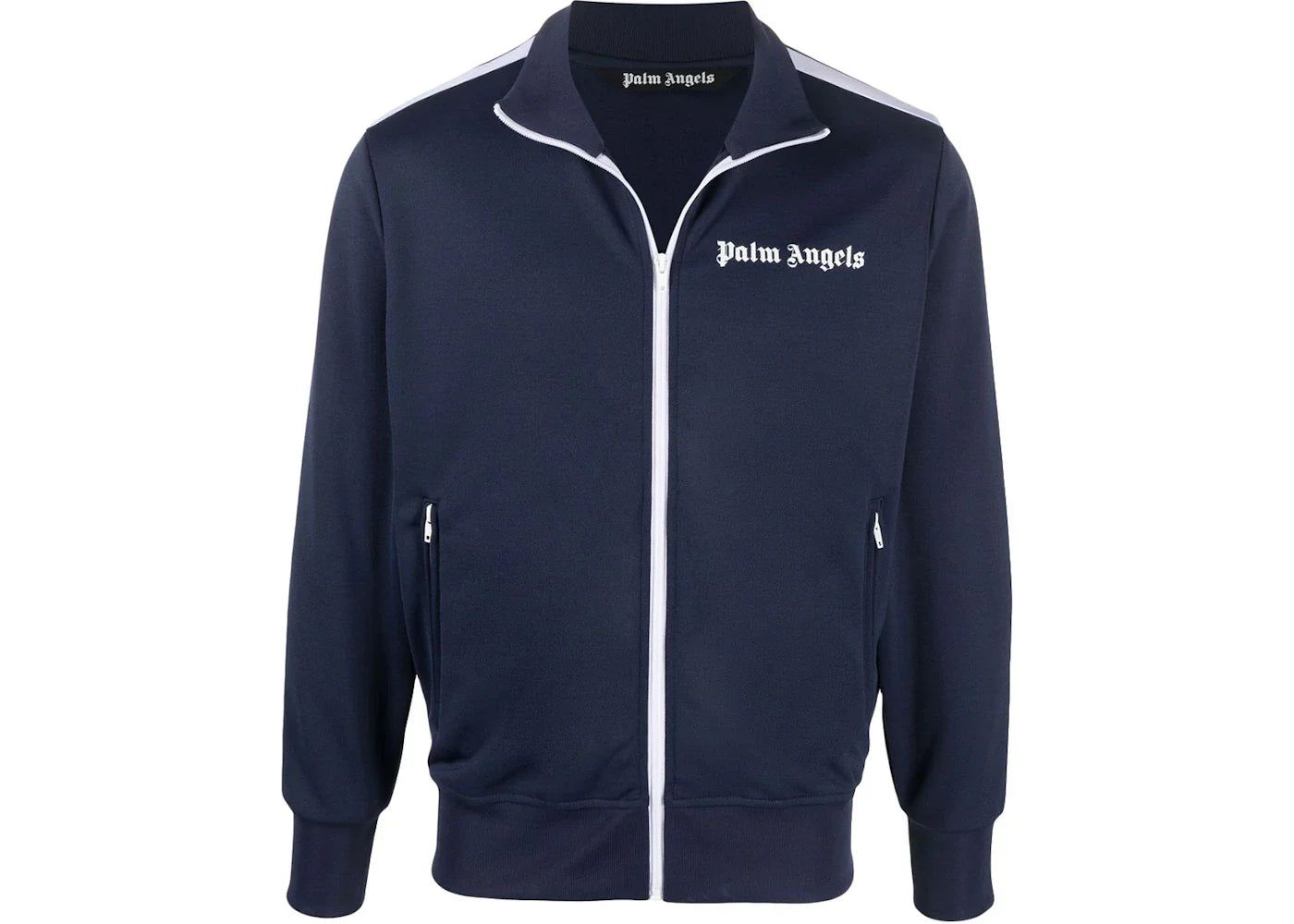 Palm Angels Track Jacket Navy Blue/White/Black Ss22