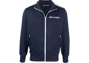 Palm Angels Track Jacket Navy Blue/White/Black Ss22