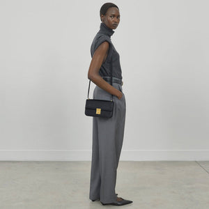 DeMellier The Paris Crossbody light olive smooth