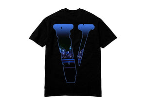 Pop Smoke x Vlone Armed And Dangerous T-Shirt Black