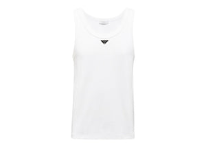 Prada Cotton Tank Top White
