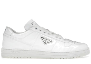 Prada Downtown Low Top Sneakers Leather White
