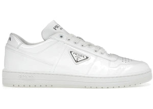 Prada Downtown Low Top Sneakers Leather White