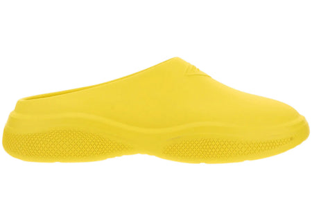 Prada Foam Rubber Mule Yellow