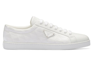 Prada PRAX 01 Sneakers Re-Nylon Brushed Leather White